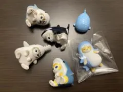 mofusand サメにゃん 海の生き物 フィギア⑥点セット