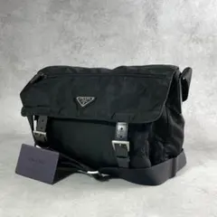 상태좋음 PRADA 프라다 나일론 어깨 가방 메신저 블랙