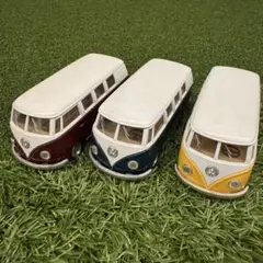 Volkswagen Microbus ミニカー 3台セット 1/32のサムネイル