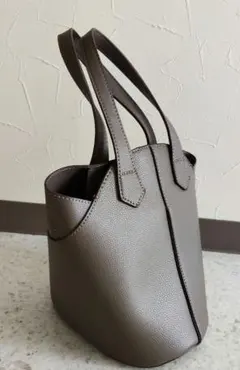 RACE LADIESバケツバッグ 　ハンドバッグ バケツ型バッグ 　ブラウン