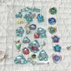 正規品　ボンボンドロップシール　おはじきシール　ハンギョドン