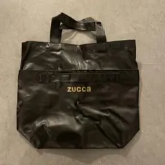 ズッカ　ZUCCa 鞄　レザー　未使用　美品　ブラック
