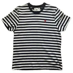 amiparis アミパリス　ボーダー　tシャツ　ハートロゴのサムネイル