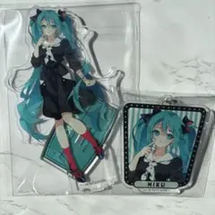 初音ミクキーホルダーアクリルスタンド