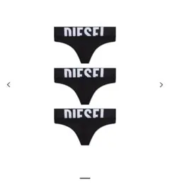 DIESEL ブラック Tバック 3枚セット