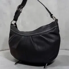 coach hobo one shoulderbag BLK leather