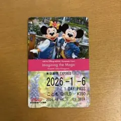 ディズニーリゾートライン フリーきっぷ イマジニングザマジック