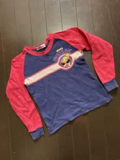 HYSTERIC MINI 長袖カットソー 120 ネイビー/レッド