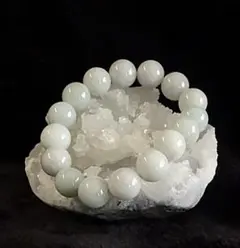 希少、最上級品、国石、綺麗色)糸魚川翡翠ブレスレット、13mm - メルカリ