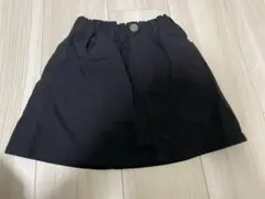 キッズ　女の子　デビロック　120cm スカート　ブラック