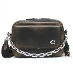 COACH チャーター 24 人気現行 ラブドレザー メンテカード有 極美品