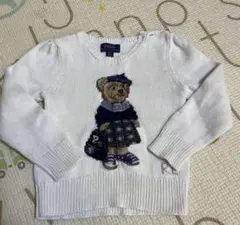 Polo Ralph Lauren クマ刺繍セーター 4/4T