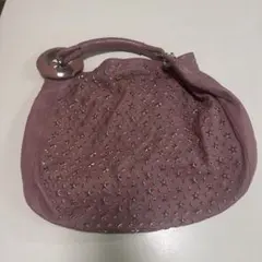 本物良品□ジミーチュウ□ スカイバッグ スタッズ ショルダーバッグ 