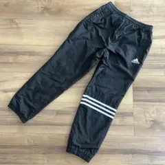 adidas⭐︎アディダス ブラック ウィンドブレーカー　ピステパンツ 140