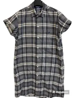 値下げOK★Gymphlexジムフレックス シャツ ワンピース チェック 14