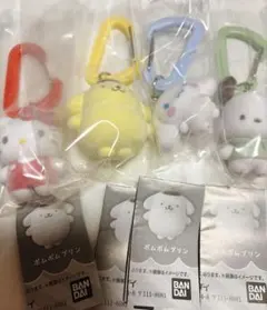 サンリオキャラクターズ カラフルカラビナ マスコットチャーム　４点セット