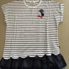 KUMIKYOKU ストライプ Tシャツ　170のサムネイル