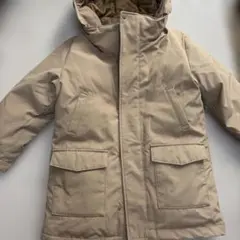 110cm ユニクロ　キッズアウター　ベージュ