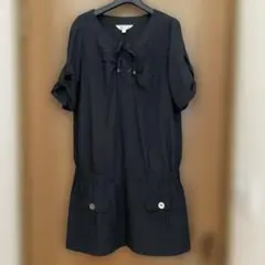 marie claire bis 半袖 チュニック ブラックのサムネイル