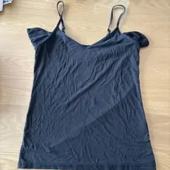 UNIQLO AIRism ブラトップ ブラック Mサイズ　汗とり付き