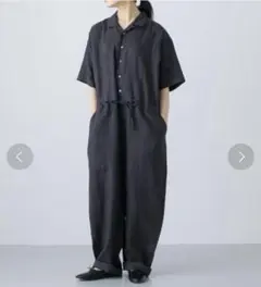 かぐれ 新品タグ付き セミウェットリネンキャミソール アーバン