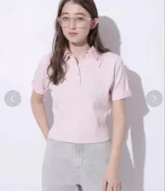 新品】リランドチュール POLO BCSコラボ ケーブルポロニット 2 ピンク