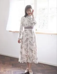完売品】areeam あいにゃん ギンガムチェックワンピース グリーン