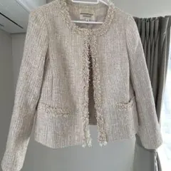 入学式等 STRAWBERRY-FIELDS ノーカラージャケット 2号