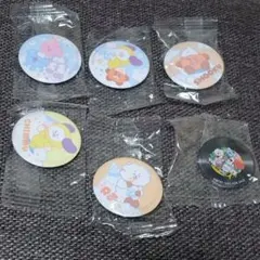 BT21 くら寿司 缶バッジ アクリルステッカーセット