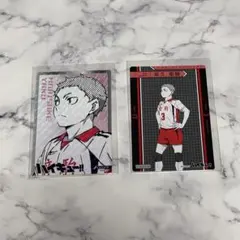 ハイキュー　きゃらくたぶるカードグミ　夜久