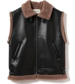 Ray BEAMS/フェイクムートンボマーベストカラー