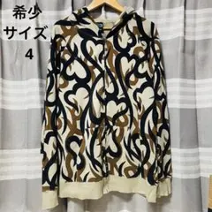 04AW NUMBER (N)INE ハート トライバル ジップパーカー - メルカリ
