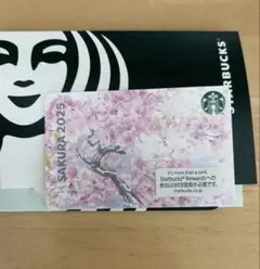 スターバックスカード SAKURA ジャパン☆PIN 未削り
