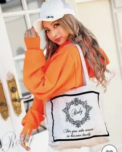 Radyちゃんトートバッグ WHITE×GRAY