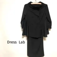 SALE❤️ 美品　Dress  Lab  スカートスーツ　黒　Sのサムネイル