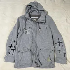 DIESEL 55RR グレー パーカージャンバー