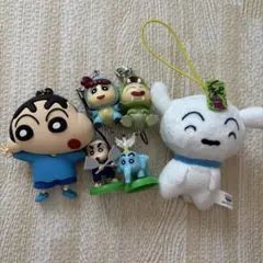 クレヨンしんちゃん キーホルダー マスコット 6点セット