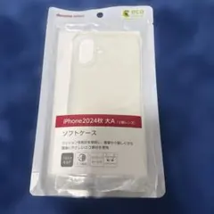 新品未使用 iPhone16用 クリアケース docomo 純正 衝撃吸収のサムネイル