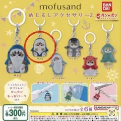 モフサンド　めじるしアクセサリー2 サメＢ　めじるし　チャーム