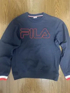FILA ネイビー トレーナー Mサイズ
