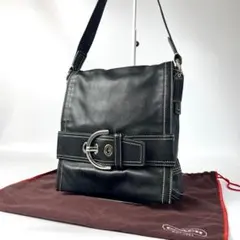 COACH コーチ ソーホー オールレザー ハンドバッグ 黒 ブラック y2k