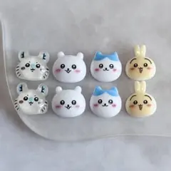 【 新品 】 大人気❣️ ちいかわ ハチワレ うさぎ ネイルパーツ 8点セットのサムネイル