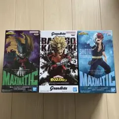 爆豪勝己、緑谷出久、轟焦凍3点セット