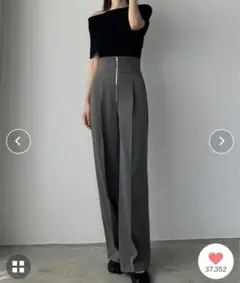 ネイビー スラックス