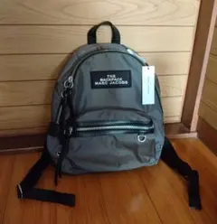 【新品 未使用】マークジェイコブス　バックパック　リュック　グレー
