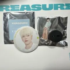 TREASURE ジェヒョク　京セラ缶バッジ　ペンミボトルキャップ