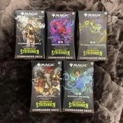 ストリクスヘイヴン 統率者デッキ5種セット　英語版　MTG 新品未開封 MTG】ストリクスヘイヴンの秘密 統率者デッキ 5種類の内容まとめ｜CUBE