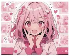 AXGAMINGPUNK-mousepad-CASSIEL ガラスマウスパッド