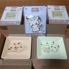 一番くじ　ミミッキュ　レースプレート　ポケピース　ワッペンチャーム