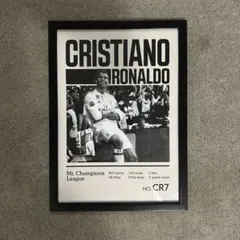 クリスティアーノ・ロナウド レアル・マドリード　ポスター　A4 パロディー